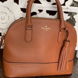 Kate Spade New York | Tan Dome satchel